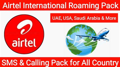 international roaming packs for airtel.